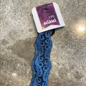 New lace blue headband